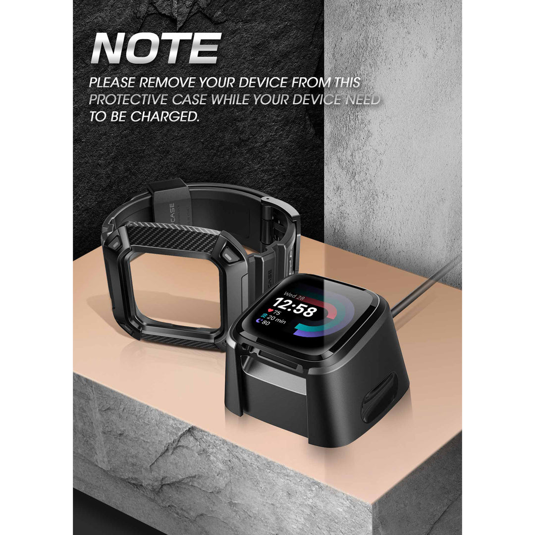 Cinturino Versa 2 Cover Spigen Rugged Armor Pro Per Fitbit Versa 4 - Foto 4