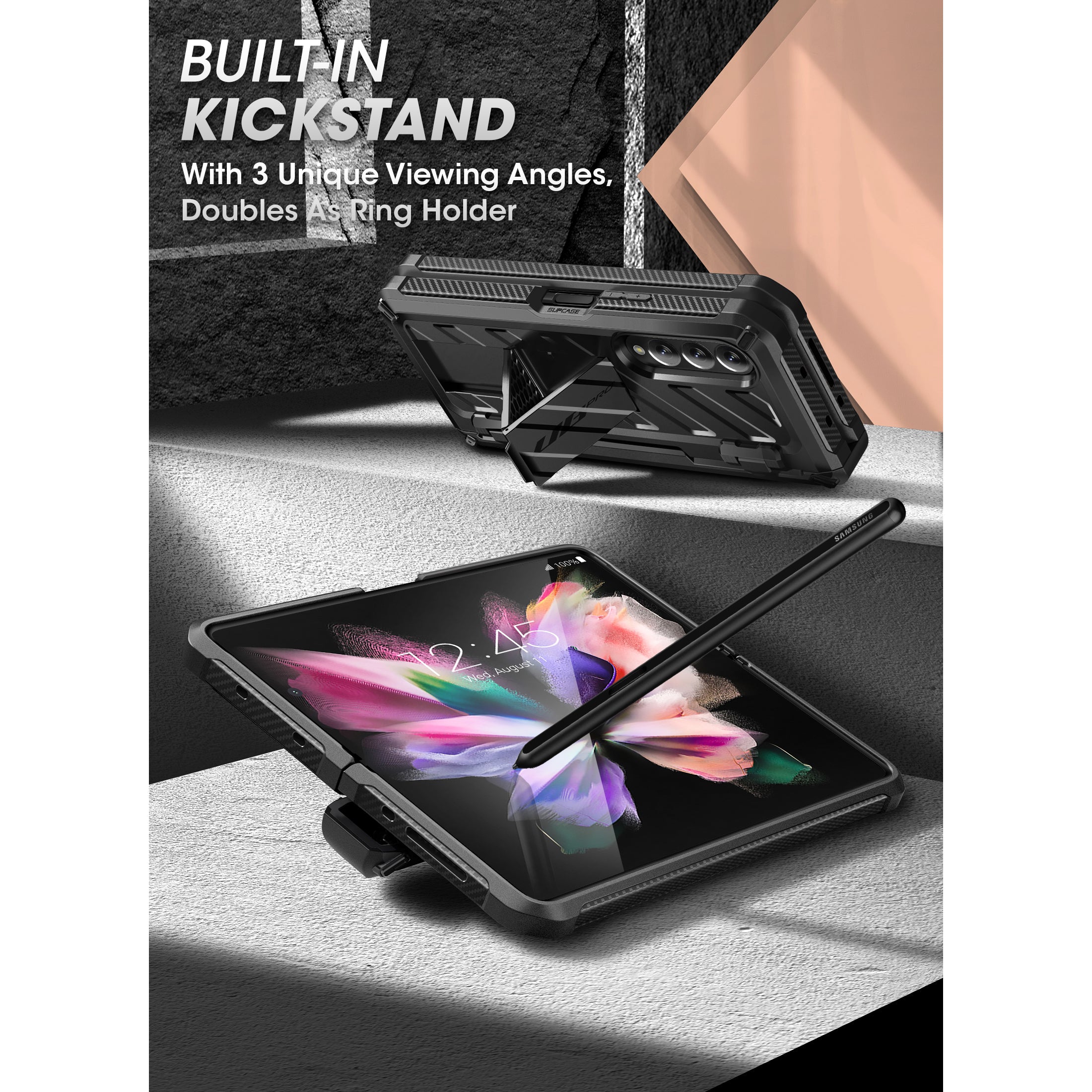 Galaxy Z Fold3 Unicorn Beetle PRO Rugged Phonecase with S-Pen