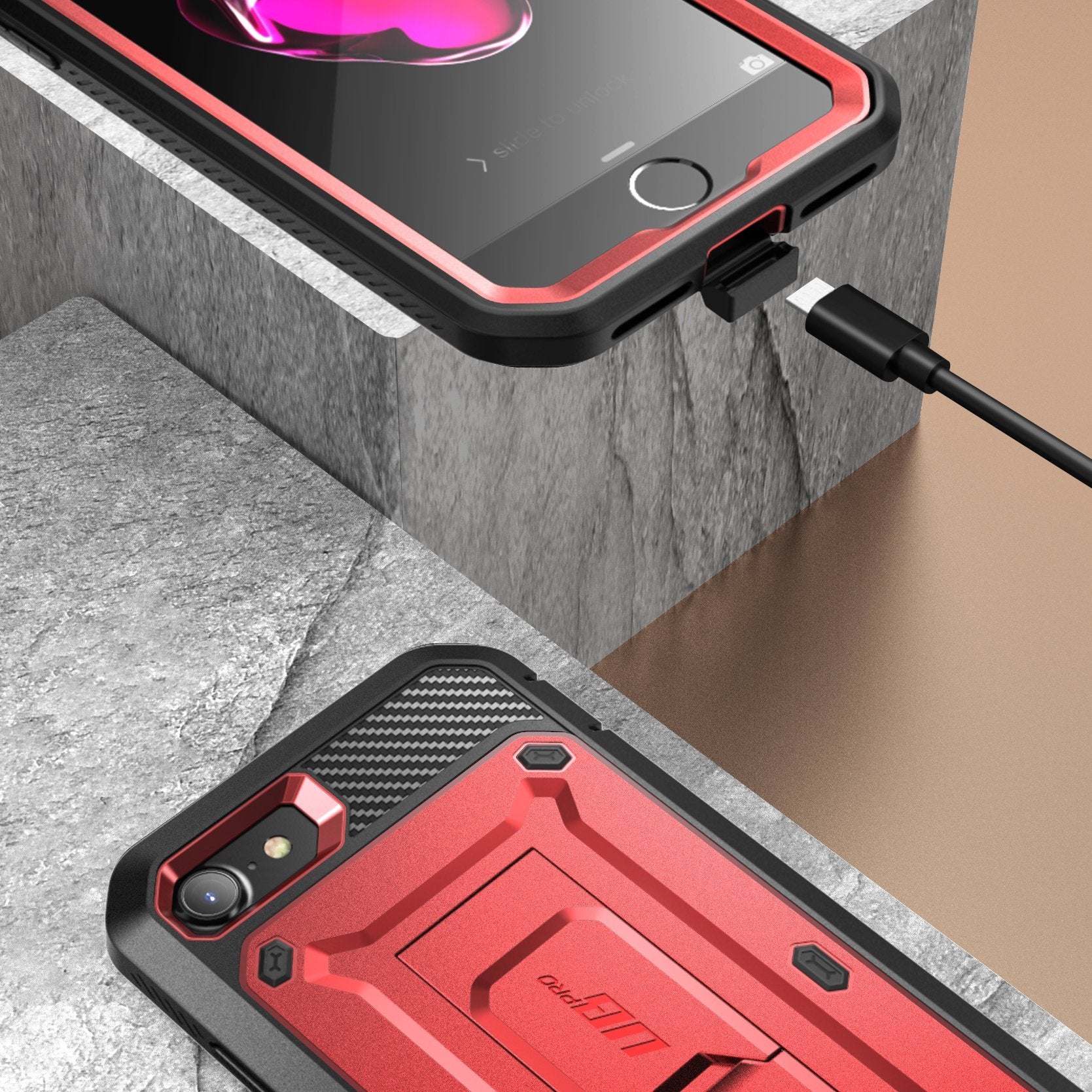 SUPCASE | iPhone SE | Unicorn Beetle Pro