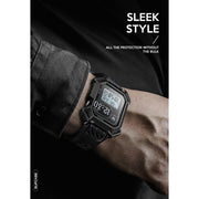 Apple Watch Unicorn Beetle PRO XT Rugged Metal Watch Band Case (44mm/45mm)-Black