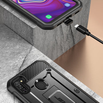 Galaxy A11 (2020) Unicorn Beetle Pro-Black