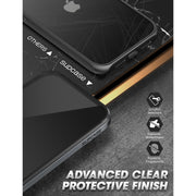 iPhone 13 6.1 inch Unicorn Beetle Edge Clear Bumper Case-Black