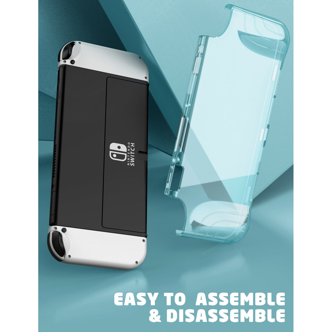 SUPCASE | Nintendo Switch OLED | Unicorn Beetle CLEAR