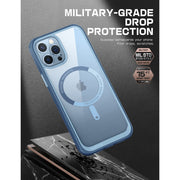 iPhone 13 Pro Max 6.7 inch Unicorn Beetle MAG Slim Clear MagSafe Case-Blue