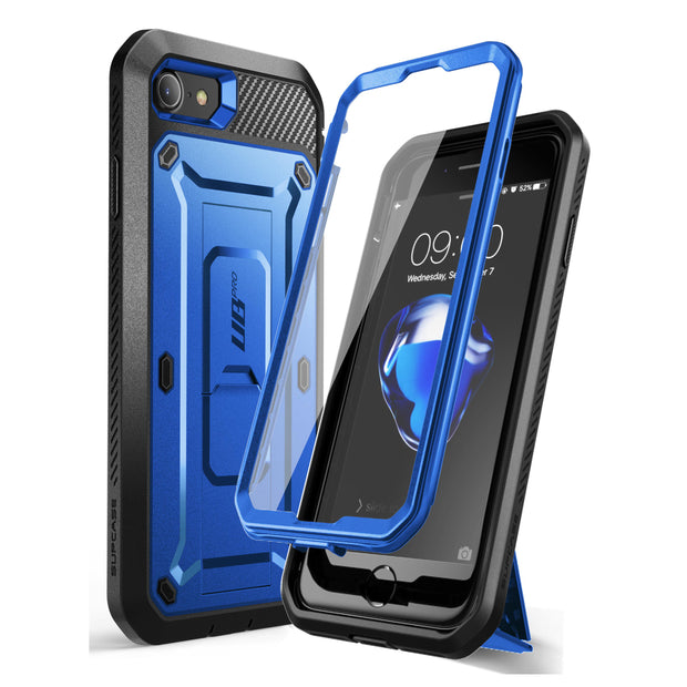 iPhone 7 / 8 Unicorn Beetle Pro Full-Body Case with Kickstand-Dark Blue