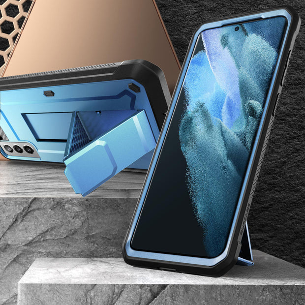 Galaxy S21 Plus Unicorn Beetle Pro Rugged Case-Metallic Blue