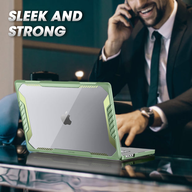 MacBook Pro 16 inch (2021/2023) Unicorn Beetle Case Cover-Green