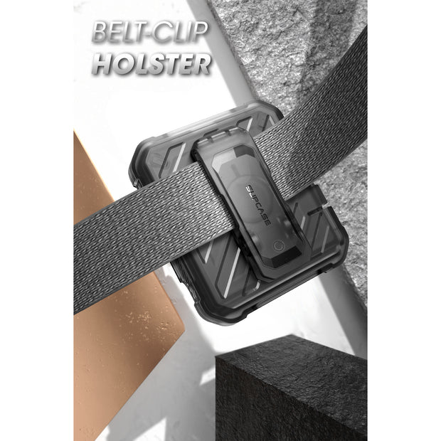 Galaxy Z Flip4 Unicorn Beetle PRO Rugged Case with Belt Clip-Black