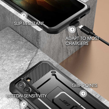 Galaxy S21 Plus Unicorn Beetle Pro Rugged Case-Black Galaxy S21 Plus Unicorn Beetle Pro Rugged Case-Black
