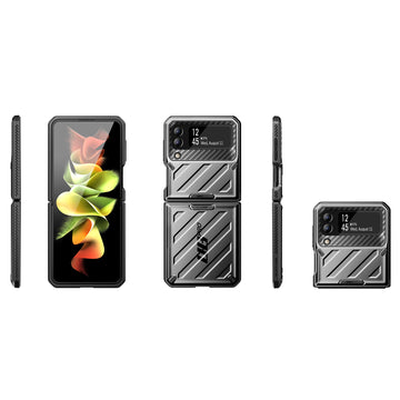 Galaxy Z Flip4 Unicorn Beetle PRO Rugged Case with Belt Clip-Black Galaxy Z Flip4 Unicorn Beetle PRO Rugged Case with Belt Clip-Black