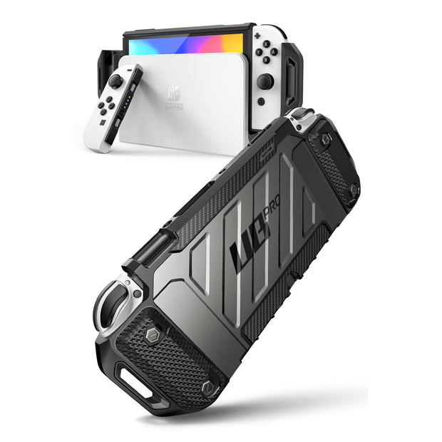 Nintendo Switch OLED Unicorn Beetle PRO Dockable Grip Case-Black