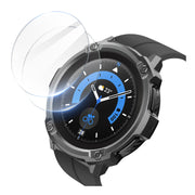 Galaxy Watch5 Pro 45mm Unicorn Beetle Rugged Case with Glass Screen Protectors-Black
