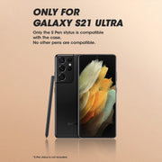 Galaxy S21 Ultra Unicorn Beetle Pro Rugged Case with S-Pen Holder - Black