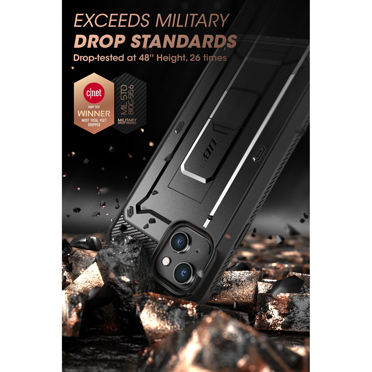 SUPCASE | iPhone 13 mini 5.4 inch (2021) | UB Pro Holster Case
