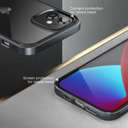 iPhone 11 6.1 inch Unicorn Beetle Edge Clear Bumper Case-Black