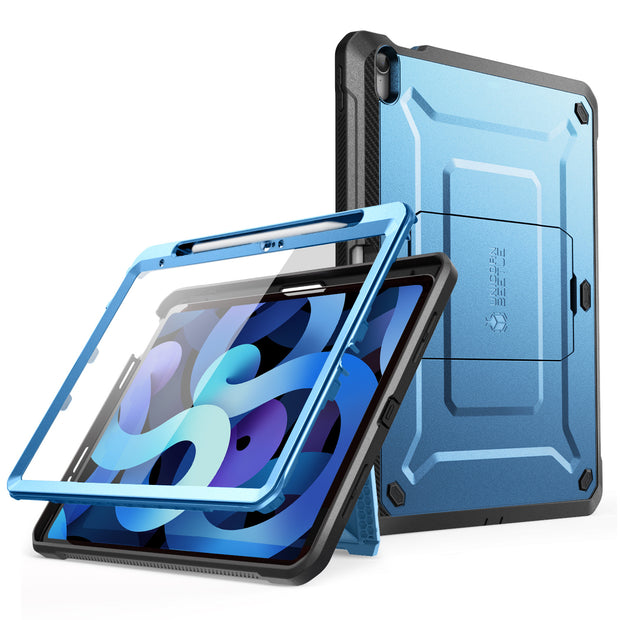 iPad 10.9 2022 Unicorn Beetle Pro Rugged Kickstand Case-Metallic Blue