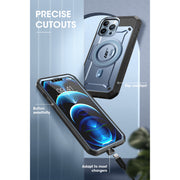 iPhone 13 Pro Max 6.7 inch Unicorn Beetle PRO MAG Rugged MagSafe Case-Blue
