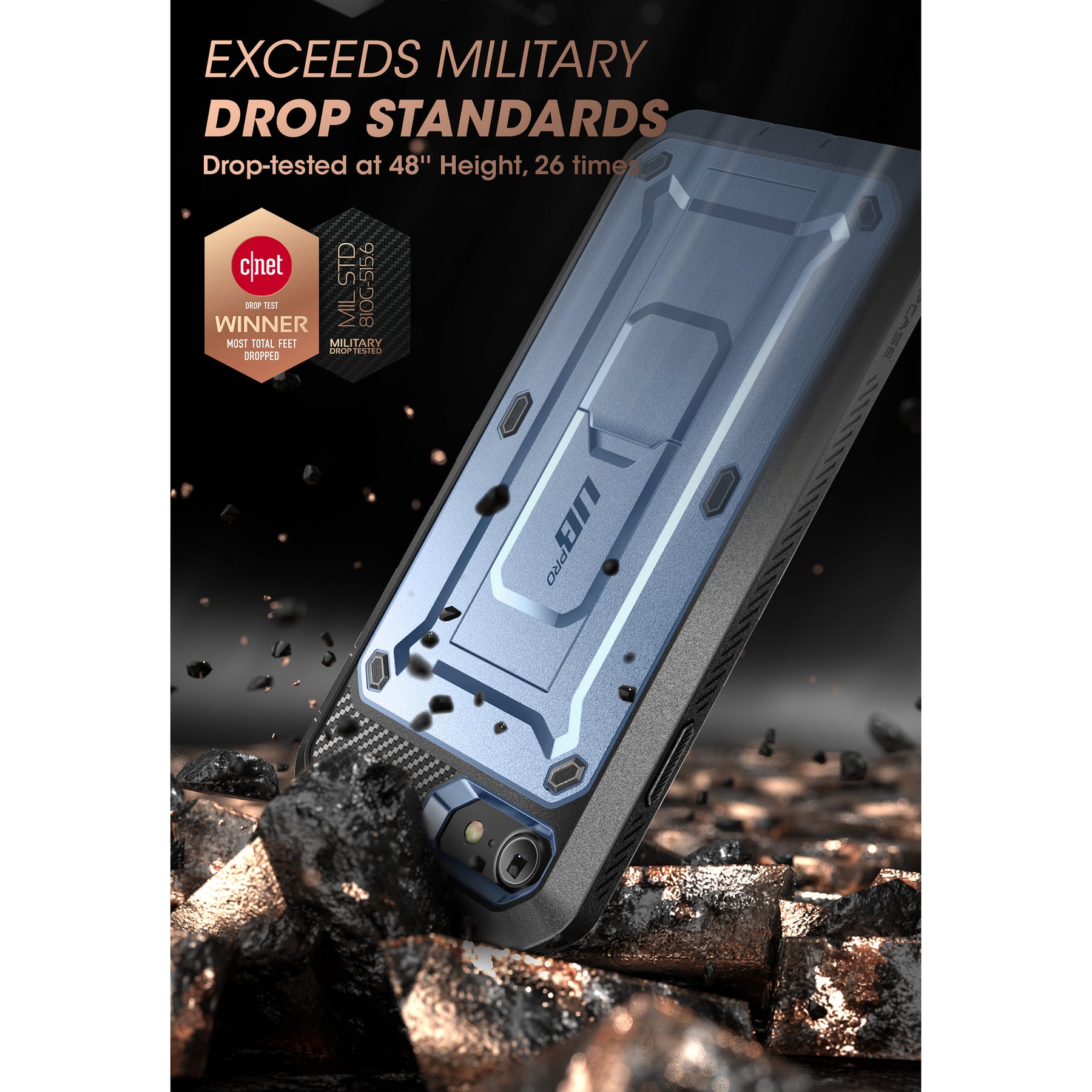 SUPCASE iPhone SE Unicorn Beetle Pro