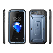 iPhone SE Unicorn Beetle Pro Full-Body Case with Kickstand-Blue