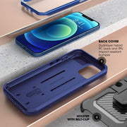 iPhone 12 6.1 inch Unicorn Beetle Pro Rugged Case-Cobalt