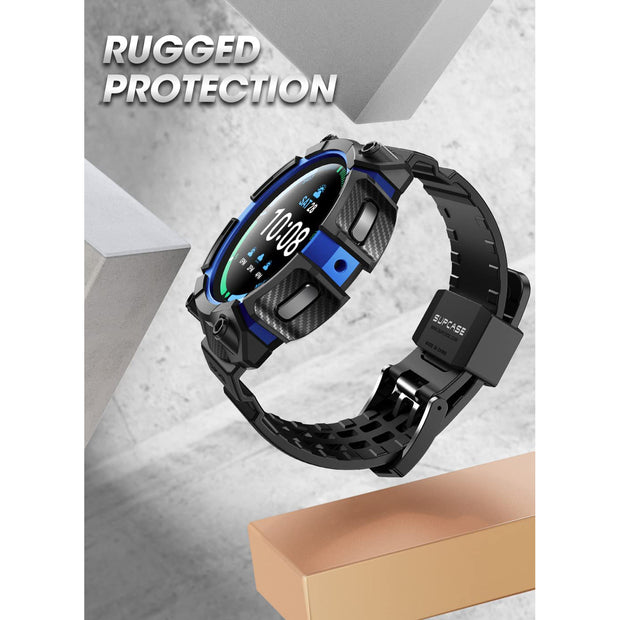 Galaxy Watch5 Pro 45mm Unicorn Beetle PRO Wristband Case-Black Blue