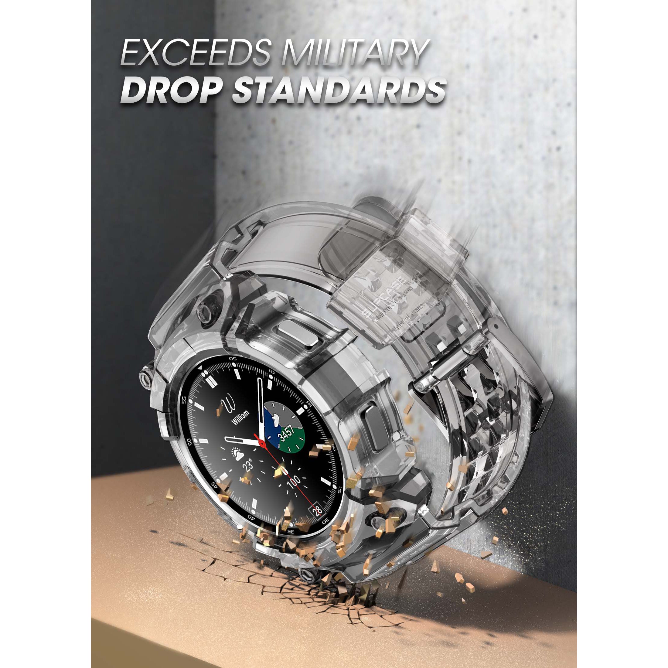 SUPCASE | Galaxy Watch4 46mm | UB Pro Wristband Case