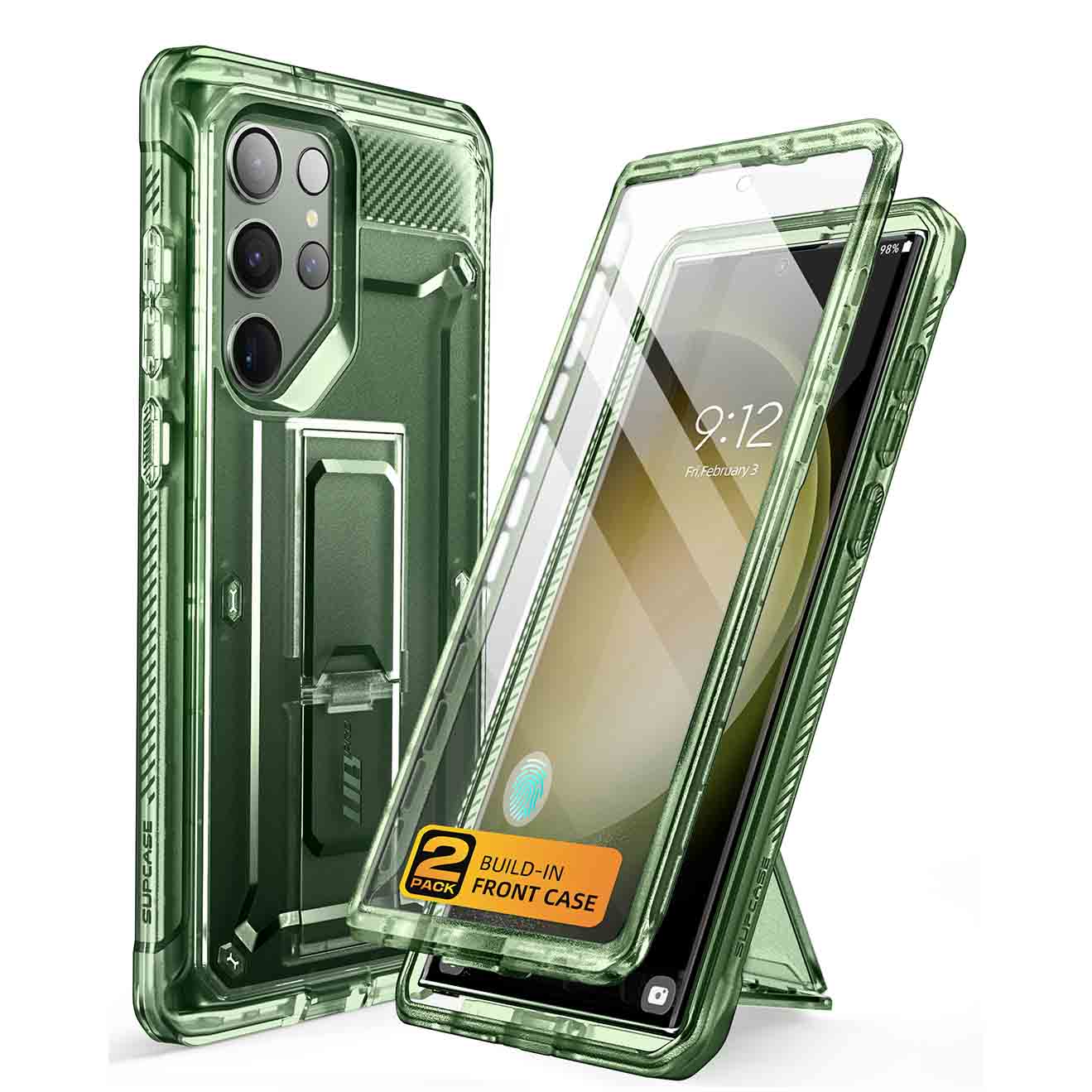 Tongate Cover per Samsung Galaxy S23 Ultra, [Copriobiettivo scorrevole