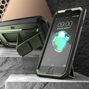 iPhone 7 / 8 Unicorn Beetle Pro Full-Body Case with Kickstand-Dark Green