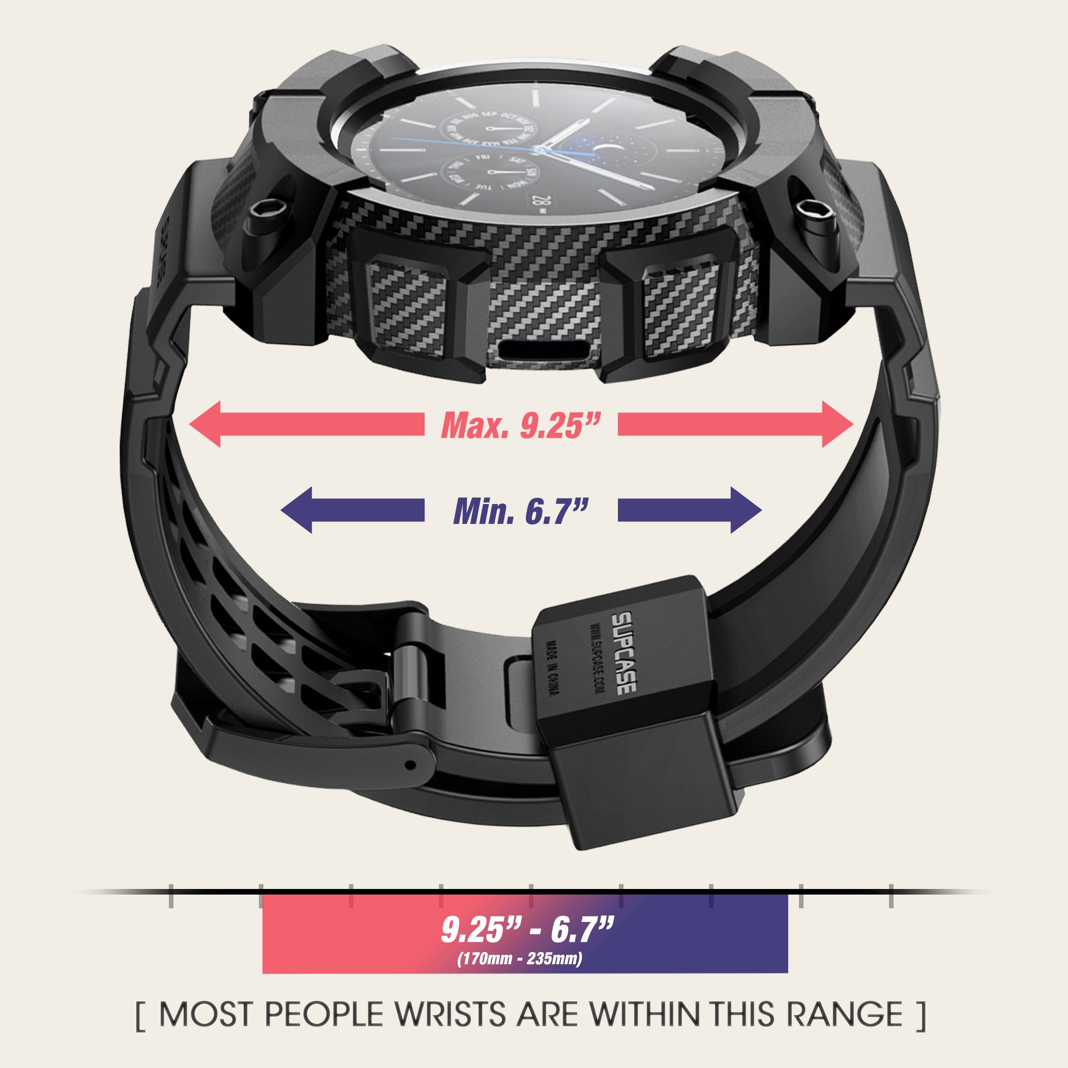 SUPCASE | Galaxy Watch Active 40mm | UB Pro Wristband Case