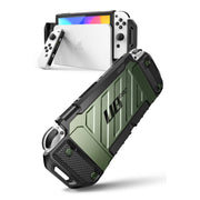 Nintendo Switch OLED Unicorn Beetle PRO Dockable Grip Case-Dark Green