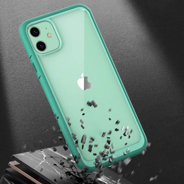 iPhone 11 6.1 inch Unicorn Beetle Style Slim Clear Case-Green | SUPCASE