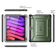 iPad mini 6 Unicorn Beetle PRO Shockproof Rugged Case-Dark Green