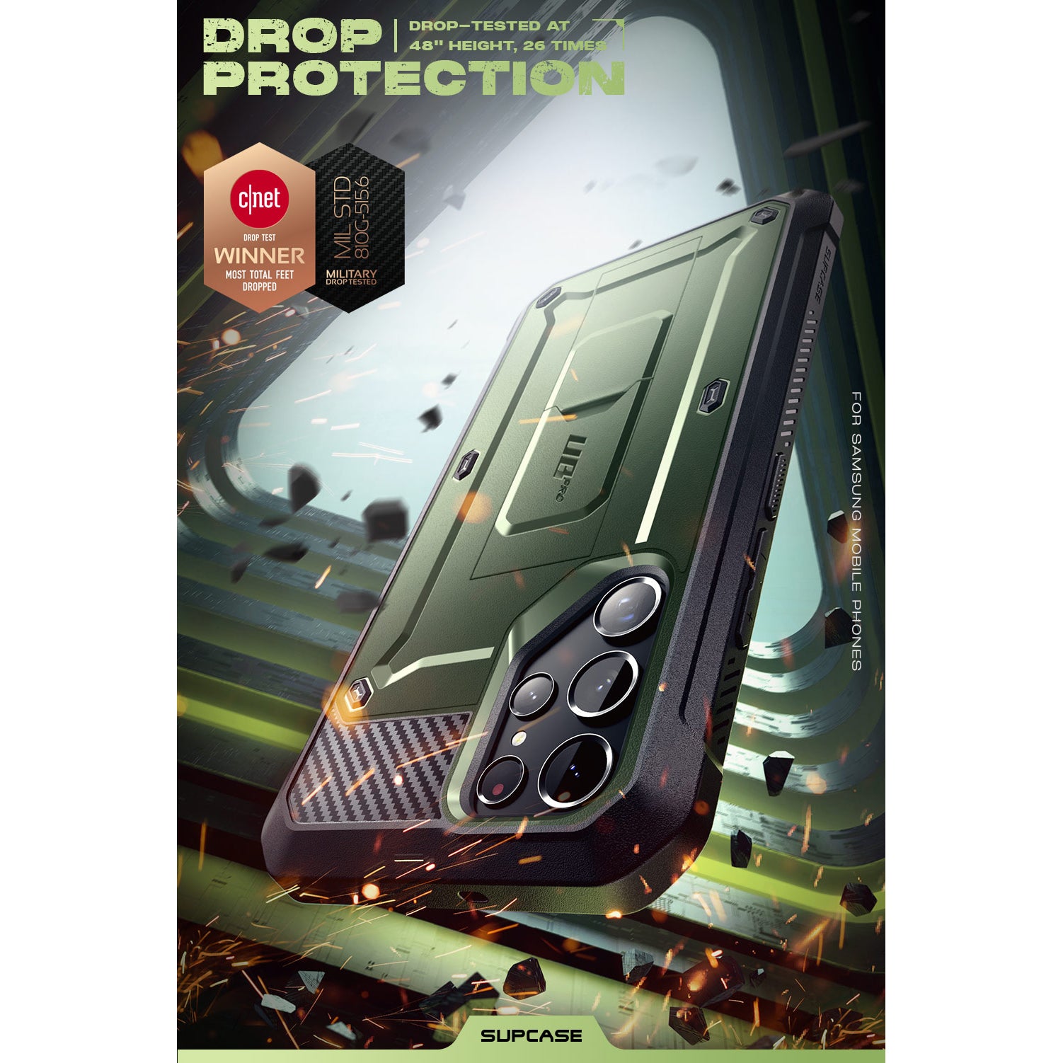 SUPCASE | Galaxy S22 Ultra | Unicorn Beetle PRO