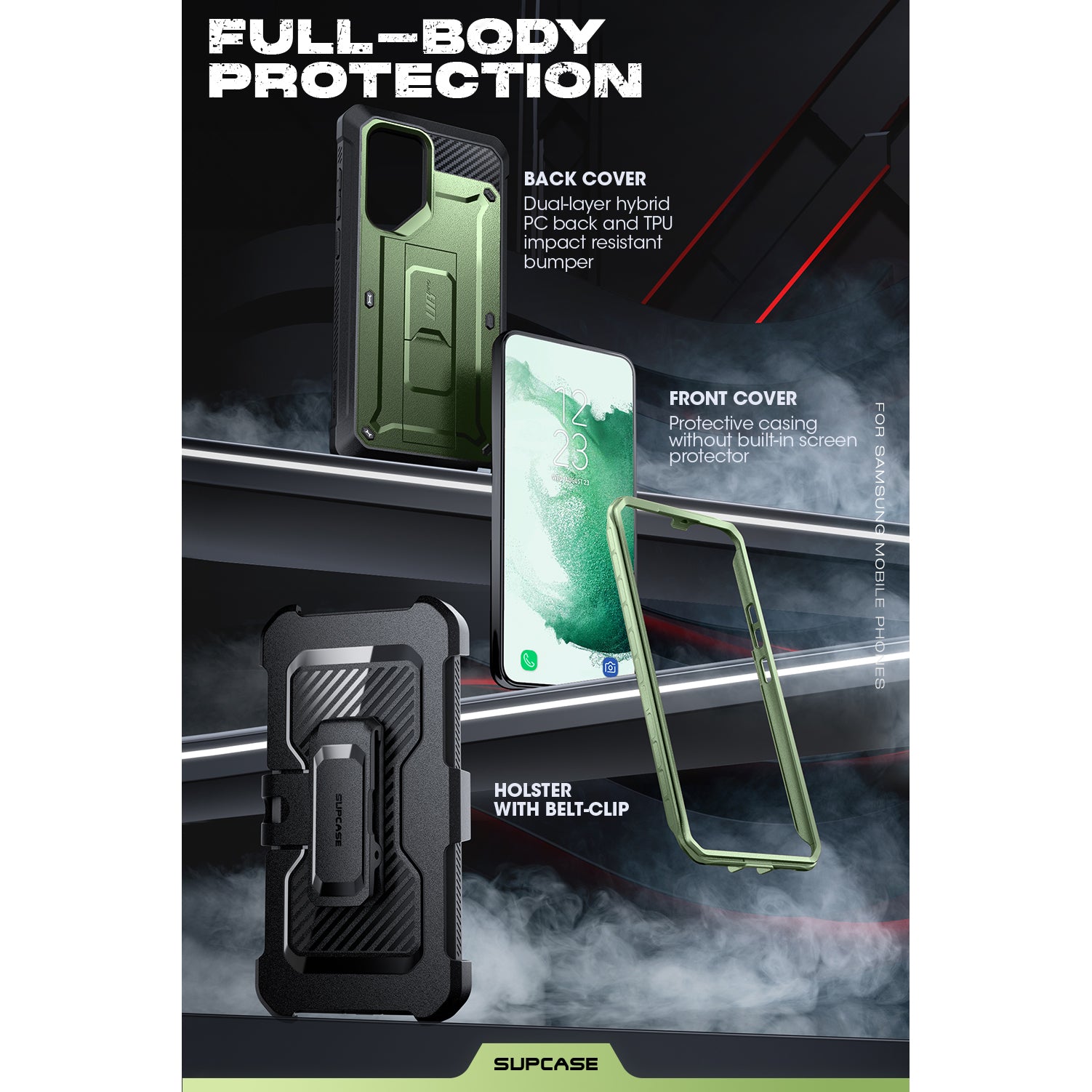 SUPCASE | Galaxy S23 Ultra | Unicorn Beetle PRO