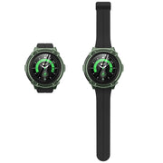 Galaxy Watch5 Pro 45mm Unicorn Beetle Rugged Case with Glass Screen Protectors-Dark Green