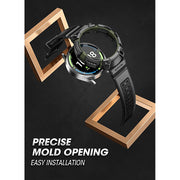 Galaxy Watch5 Pro 45mm Unicorn Beetle PRO Wristband Case-Black Green