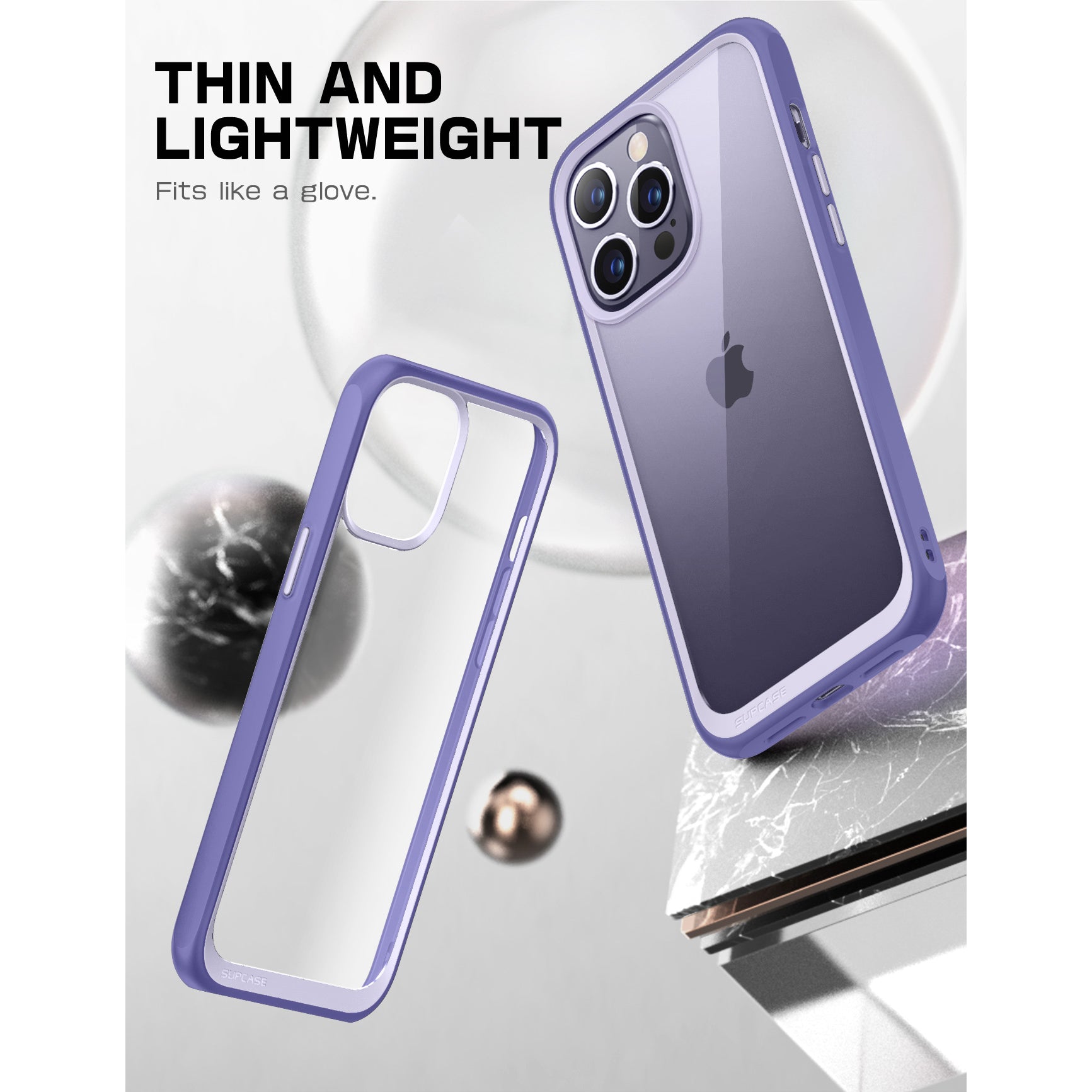 SUPCASE | iPhone 14 Pro Max (2022) | UB Style Clear Bumper Case