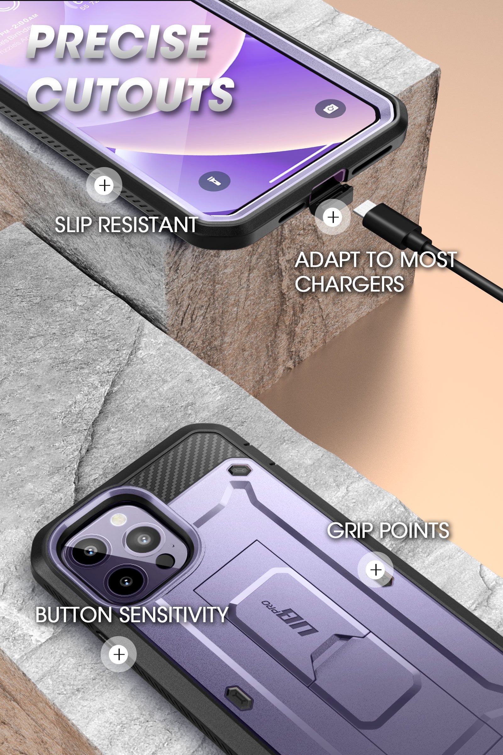 SUPCASE | iPhone 14 Pro Max 6.7 inch (2022) | UB Pro Holster Case