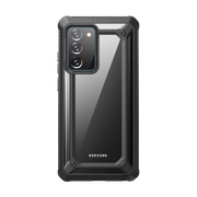 Galaxy Note20 Unicorn Beetle EXO Clear Case-Black