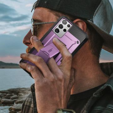 Galaxy S21 Ultra Unicorn Beetle Pro Rugged Case-Metallic Purple Galaxy S21 Ultra Unicorn Beetle Pro Rugged Case-Metallic Purple