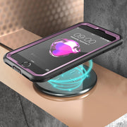 iPhone 7 / 8 Unicorn Beetle Pro Full-Body Case with Kickstand-Metallic Purple