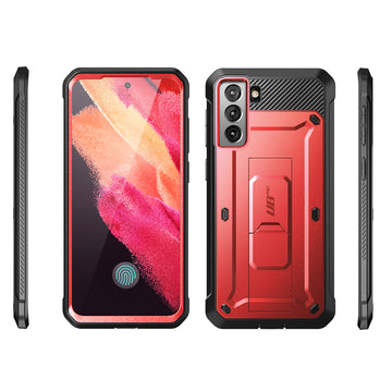 Galaxy S21 FE Unicorn Beetle PRO Rugged Case-Metallic Red Galaxy S21 FE Unicorn Beetle PRO Rugged Case-Metallic Red