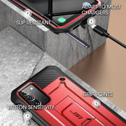 Galaxy Note20 Unicorn Beetle PRO Rugged Holster Case-Metallic Red