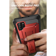 Galaxy Note10 Plus / Note10 Plus 5G Unicorn Beetle Pro Full-Body Rugged Case-Metallic Red