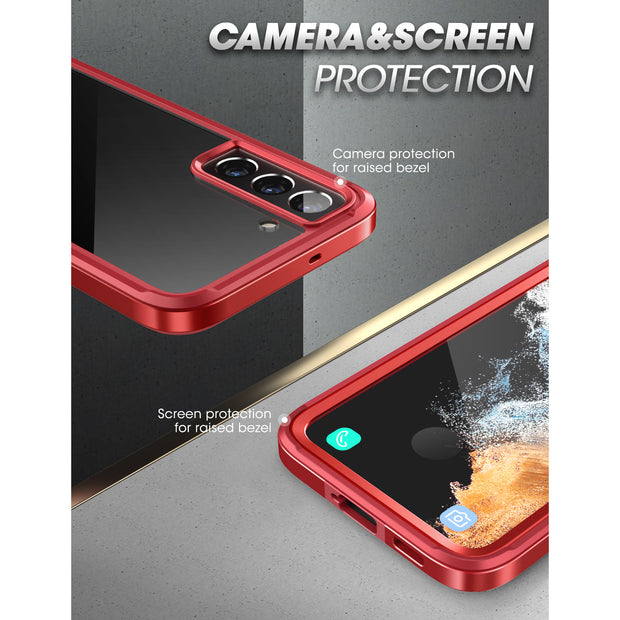 Galaxy S22 Unicorn Beetle EDGE XT Bumper Case-Metallic Red