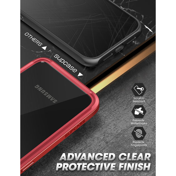 Galaxy S22 Plus Unicorn Beetle EDGE XT Bumper Case-Metallic Red