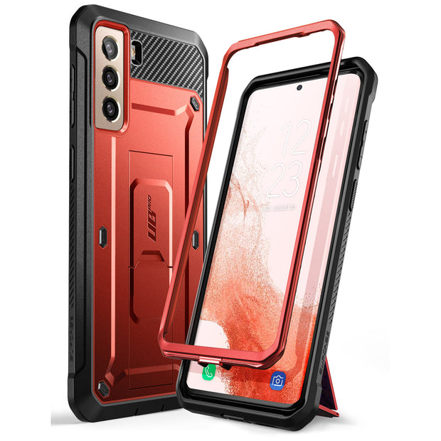 Galaxy S22 Plus Unicorn Beetle PRO Rugged Case-Metallic Red