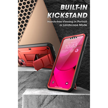 SUPCASE UBPro Full-Body Rugged Case For IPhone 14 Pro (6.1 Inch) - 2022 Model, With Built-in Screen Protector, Kickstand & Holster