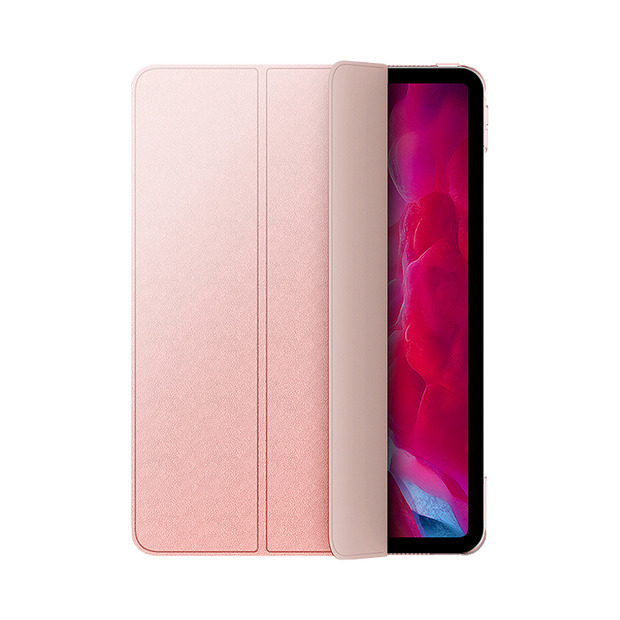 iPad Pro 12.9 inch (2020) Unicorn Beetle Royal Leather Case-Rose Gold