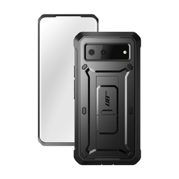Google Pixel 6 Unicorn Beetle PRO Rugged Holster Case(open box)-Black